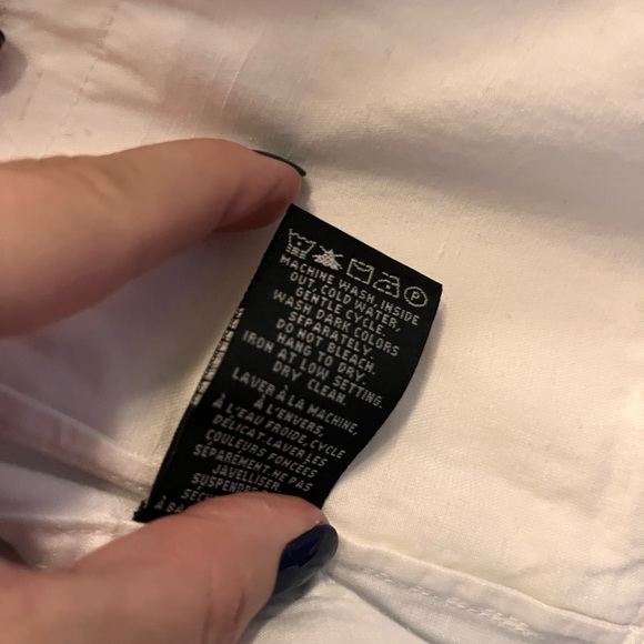 RW and Co white brand new cotton jacket. - Picture 4 of 5